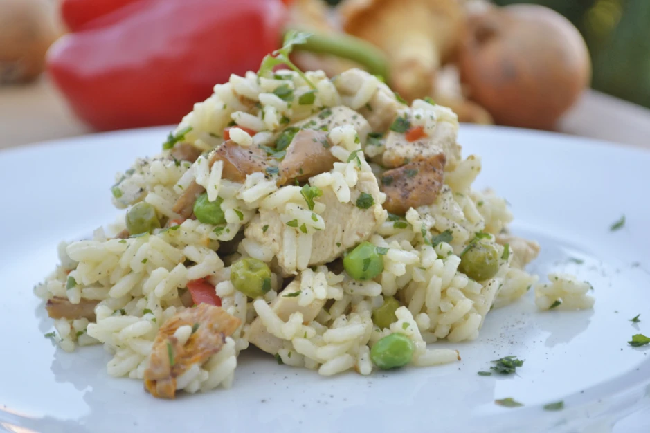 Geflügelrisotto
