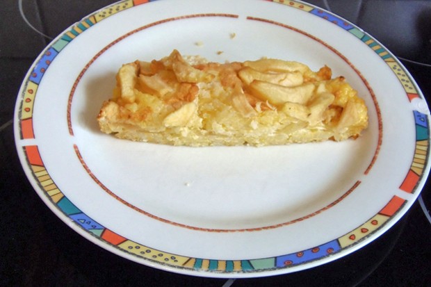 Apfel-Reisauflauf