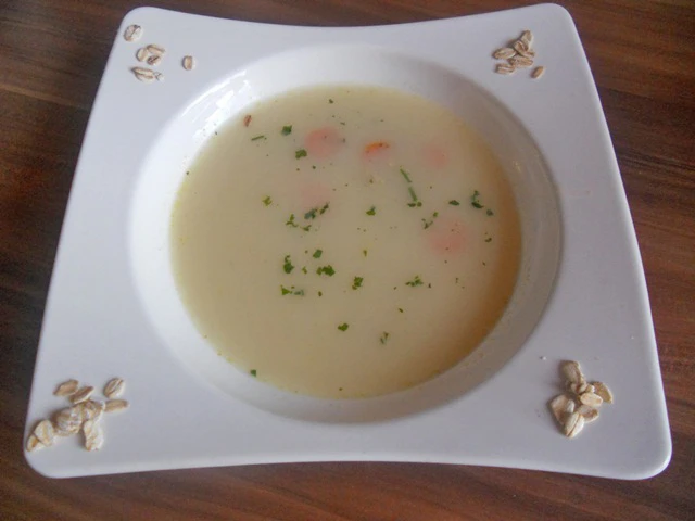 Haferflockenbreisuppe