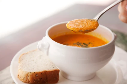 Karotten-Orangen-Cremesuppe