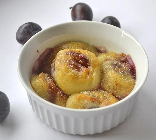Gebackene Zwetschkenkn&ouml;del