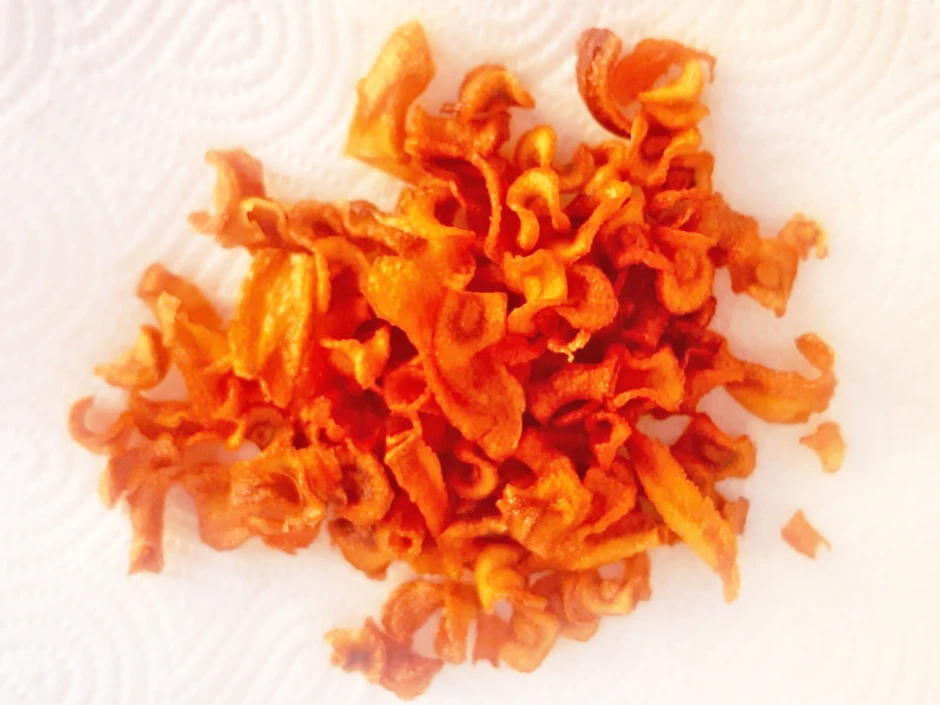 Karottenchips