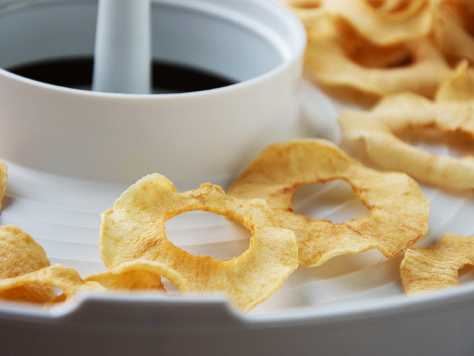 Apfelchips ohne Backrohr