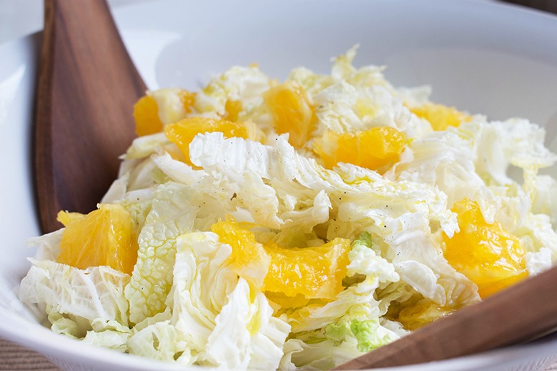 Chinakohl-Orangen-Salat