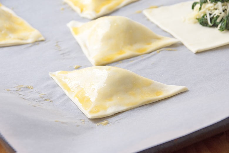 Ricotta-Spinat-Taschen