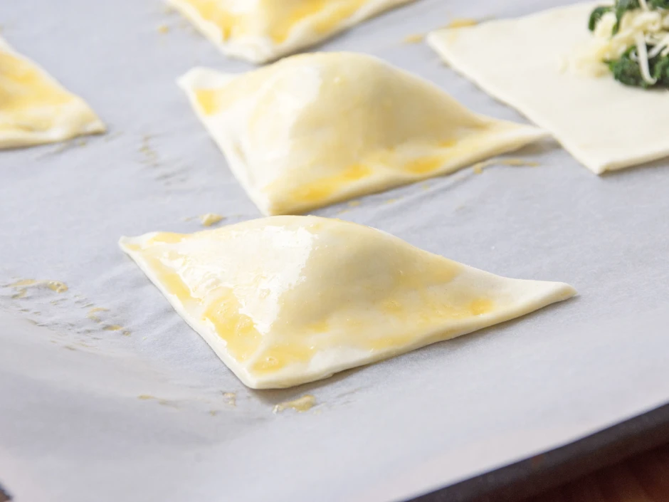 Ricotta-Spinat-Taschen