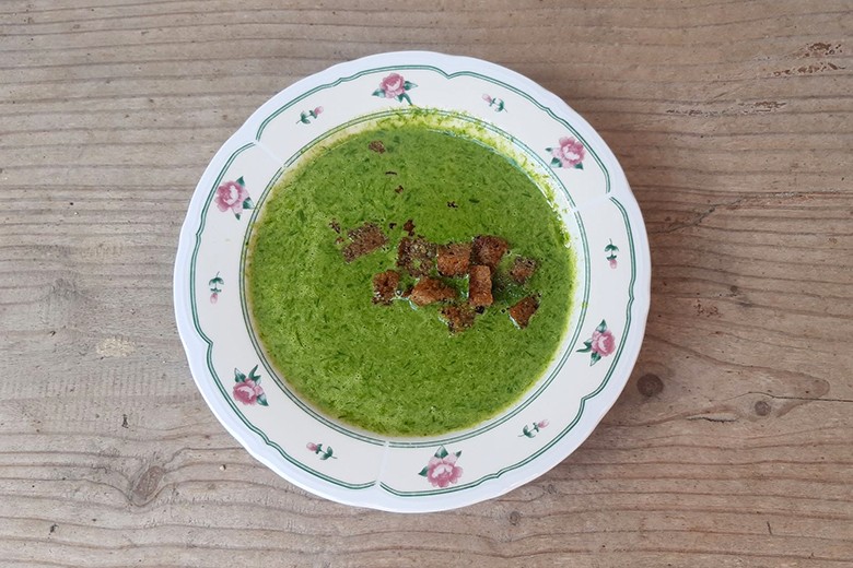Bärlauchcremesuppe
