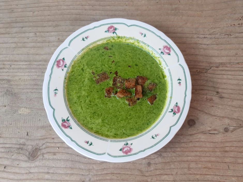 Bärlauchcremesuppe