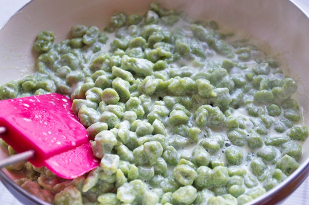 Spinat-Spätzle