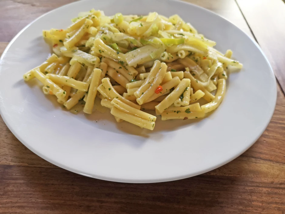 Nudeln mit Pastinaken
