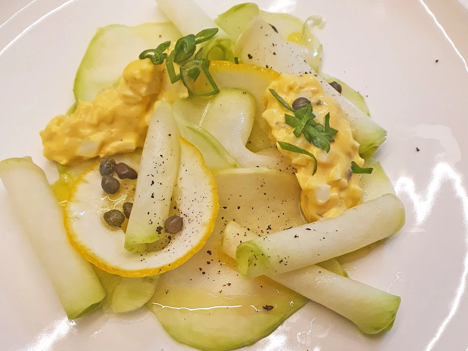 Kohlrabicarpaccio
