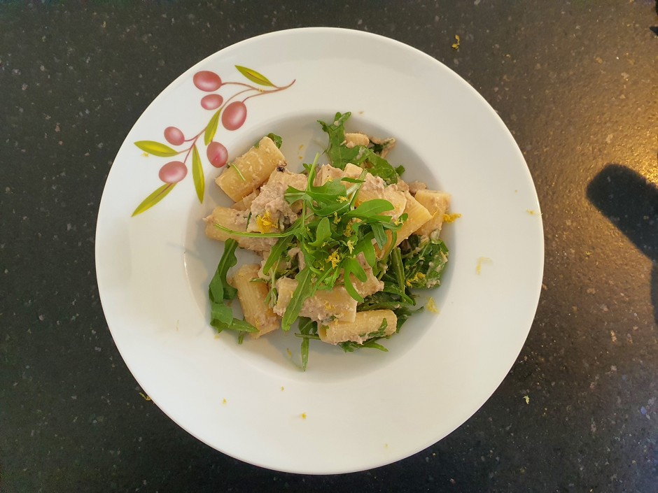 Anchovie-Zitronen-Pasta