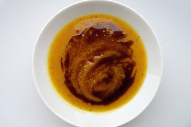 Kürbis-Fleisch-Brei