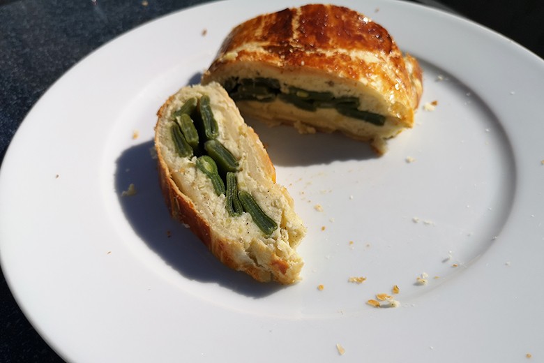 Fisolen-Strudel