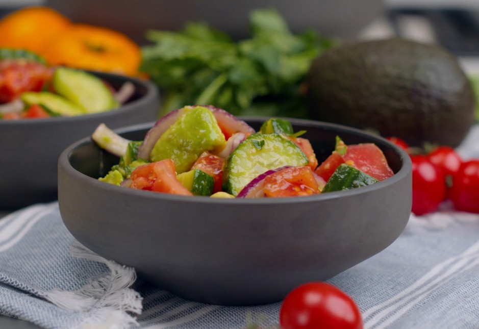 Avocado-Gemüse-Salat