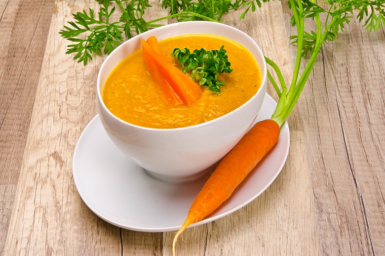 Cremige Karottensuppe