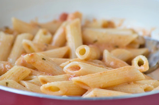 Penne in Paradeiser-Rahmsauce