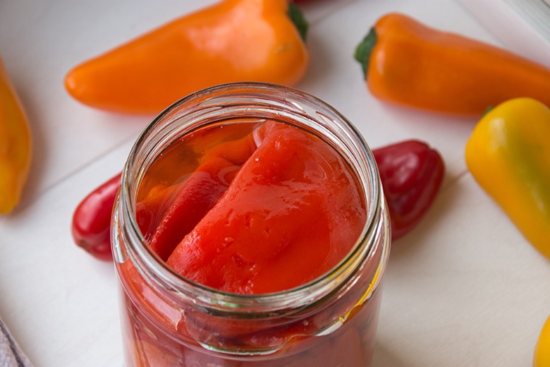 Eingelegte Paprika