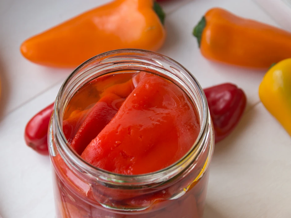 Eingelegte Paprika