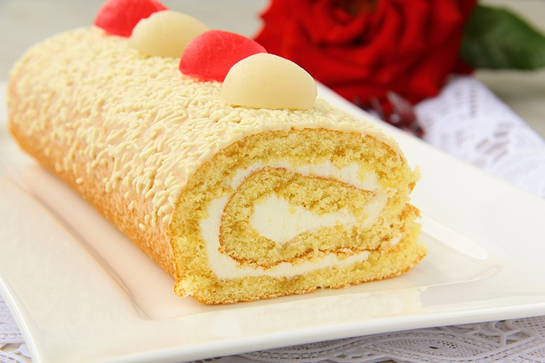 Osterbiskuitroulade
