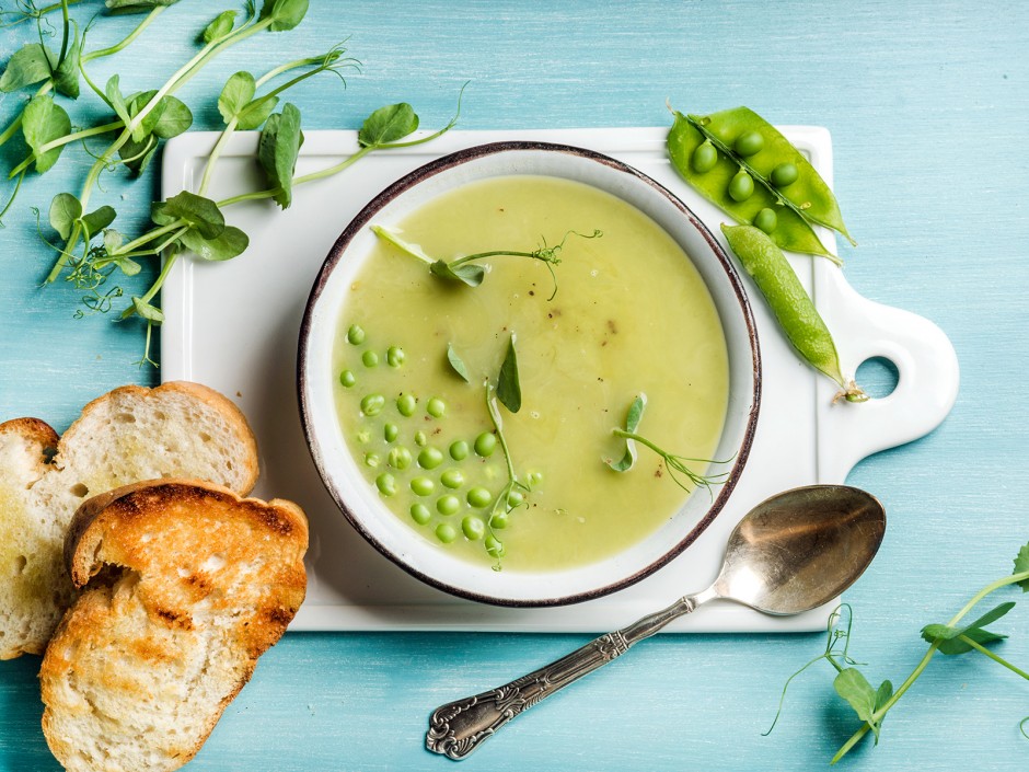 Cremige Frühlingssuppe