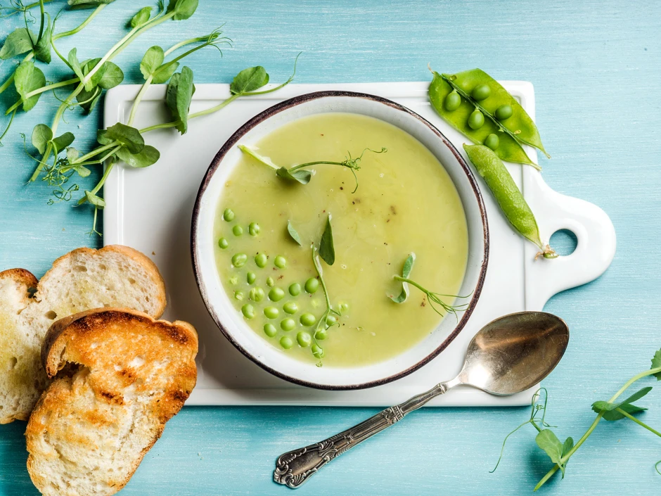 Cremige Frühlingssuppe