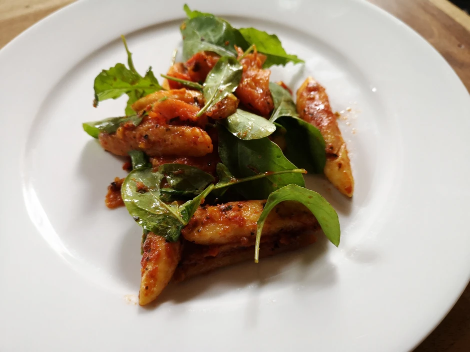 Schupfnudeln mit Rucola
