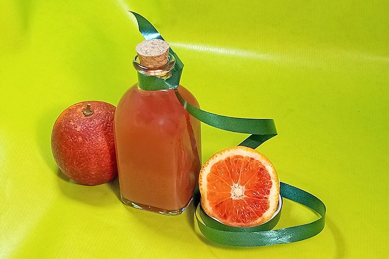 Blutorangenlikör