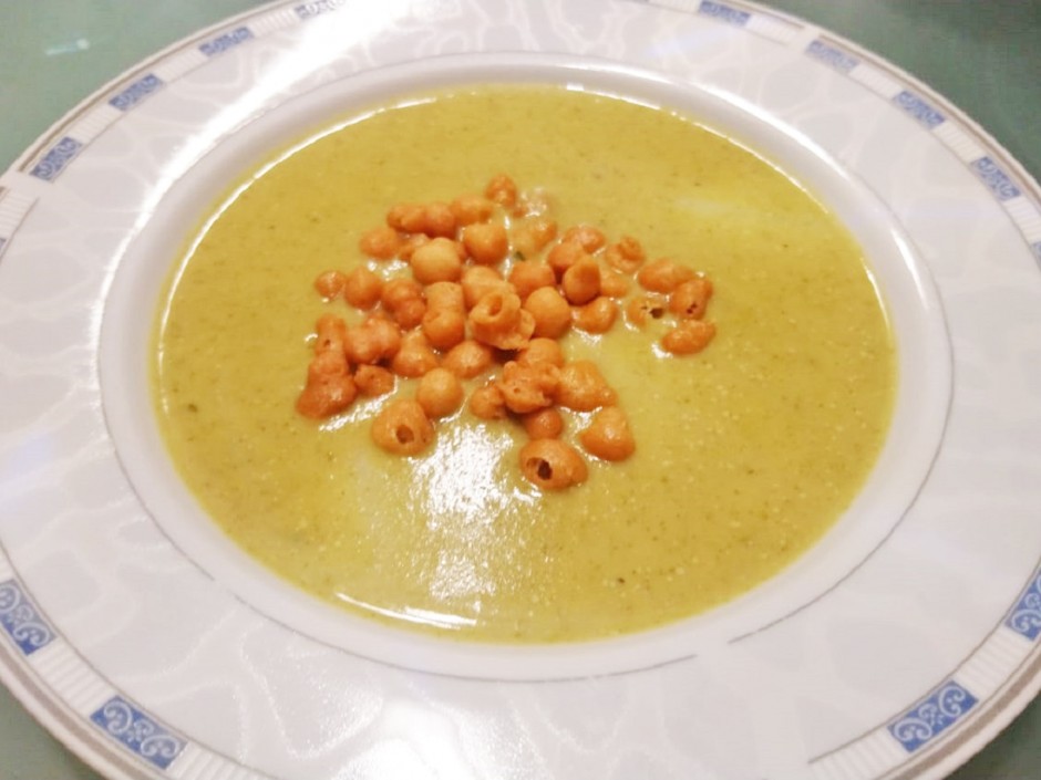 Kren-Radieschengrün-Suppe