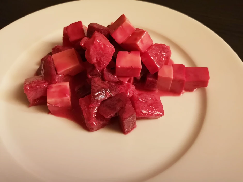 Ananas-Rohnen-Salat
