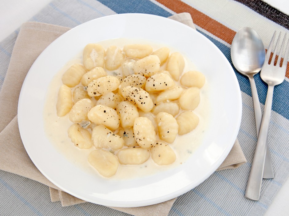 Gnocchi in Weißweinsauce