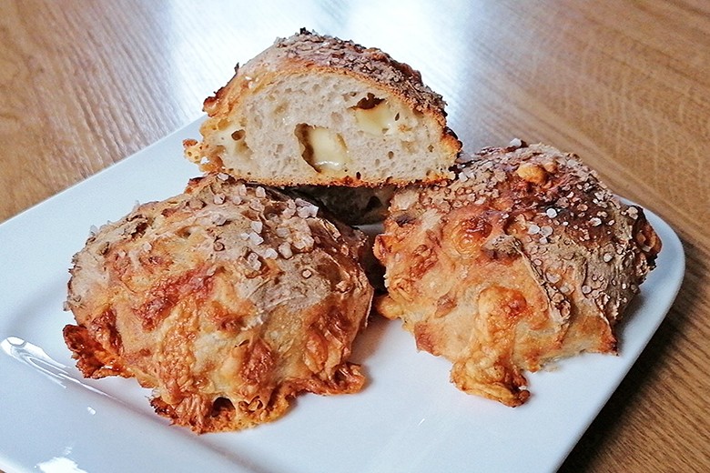 Käse Krusten Brötchen