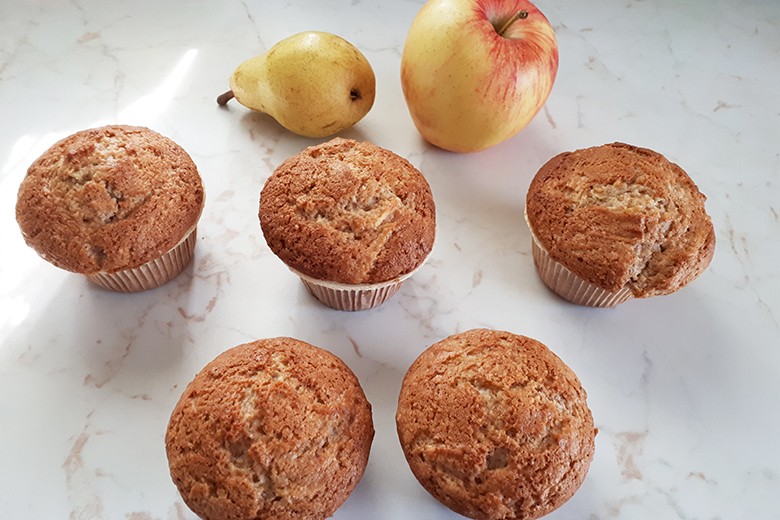 Birpfel-Muffins