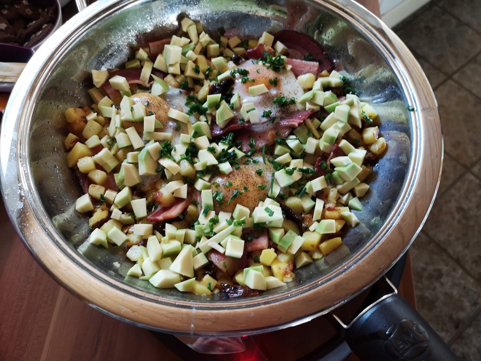 Erdäpfel-Shakshuka
