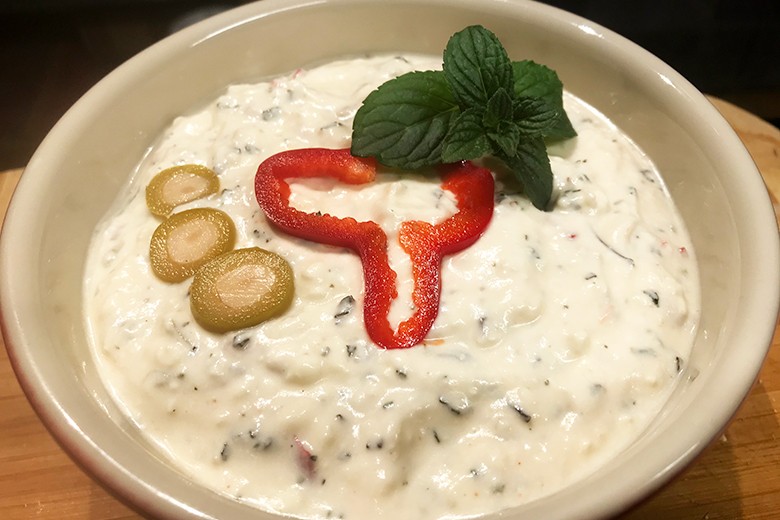 Schafskäsecreme griechischer Art