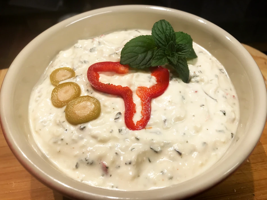 Schafskäsecreme griechischer Art