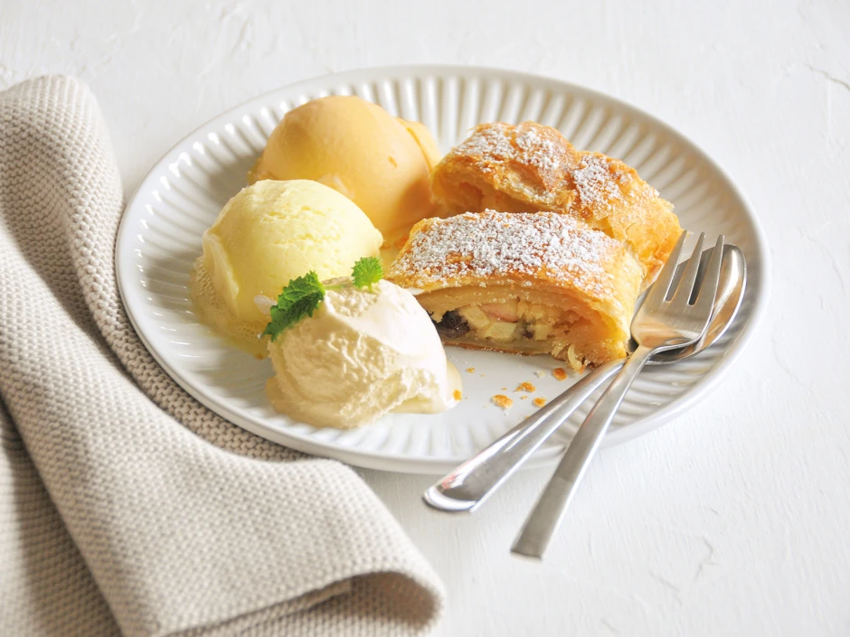 Eis und Strudel
