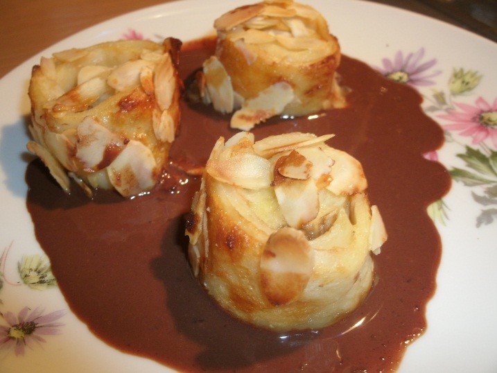 Bananenröllchen