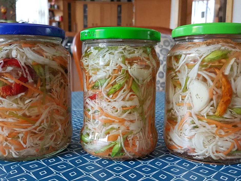 Krautsalat mit Karotten