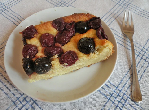 Topfen-Kirsch-Auflauf