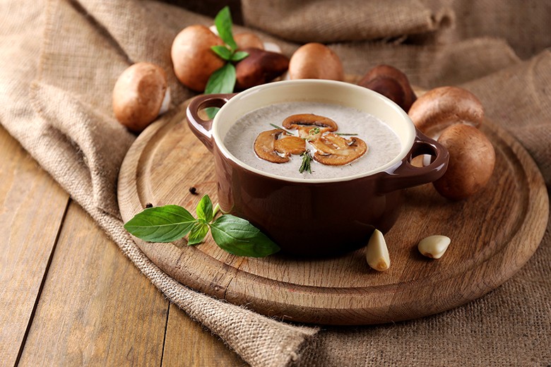 Champignonsuppe