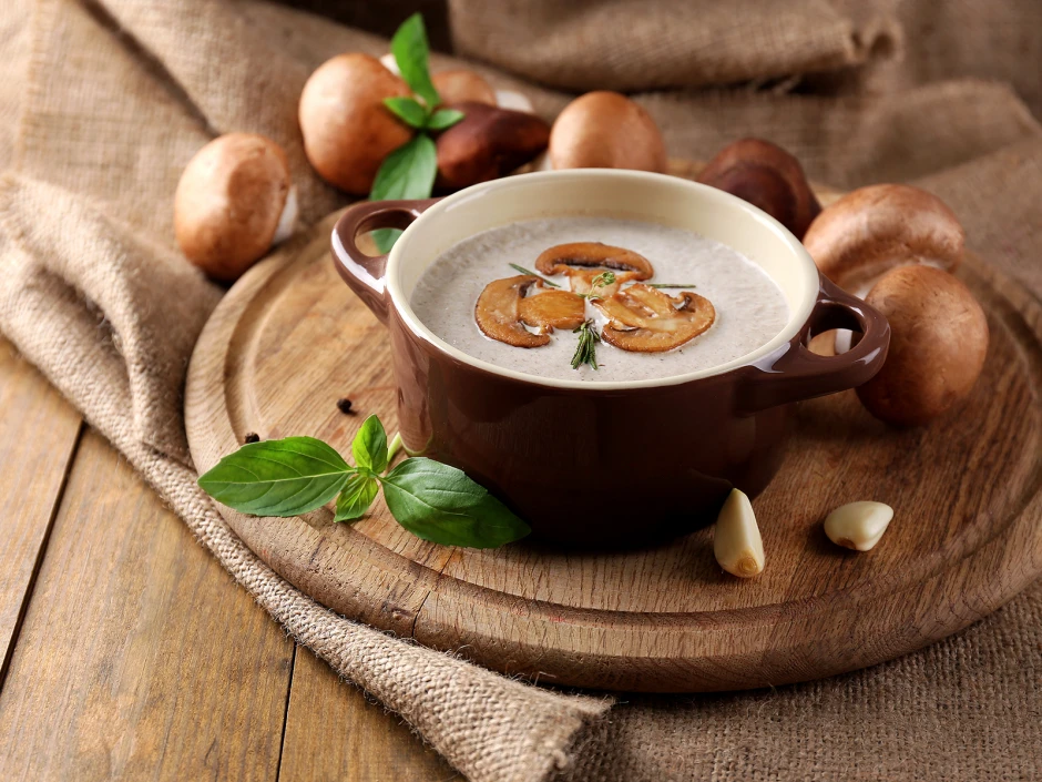 Champignonsuppe