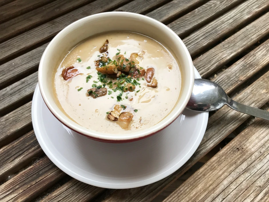 Steinpilzcremesuppe