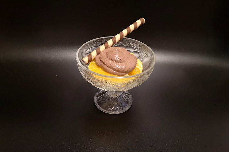 Orangen-Schoko-Creme