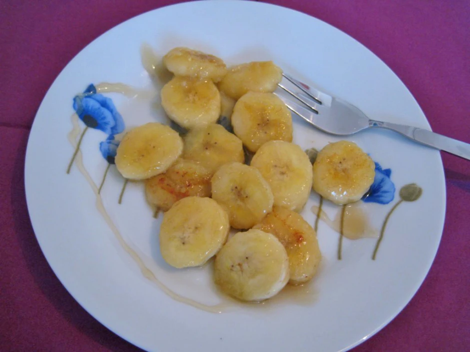 Banane in Honig