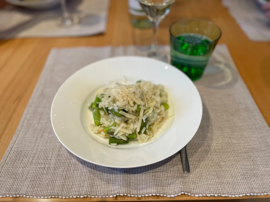 Spargelrisotto