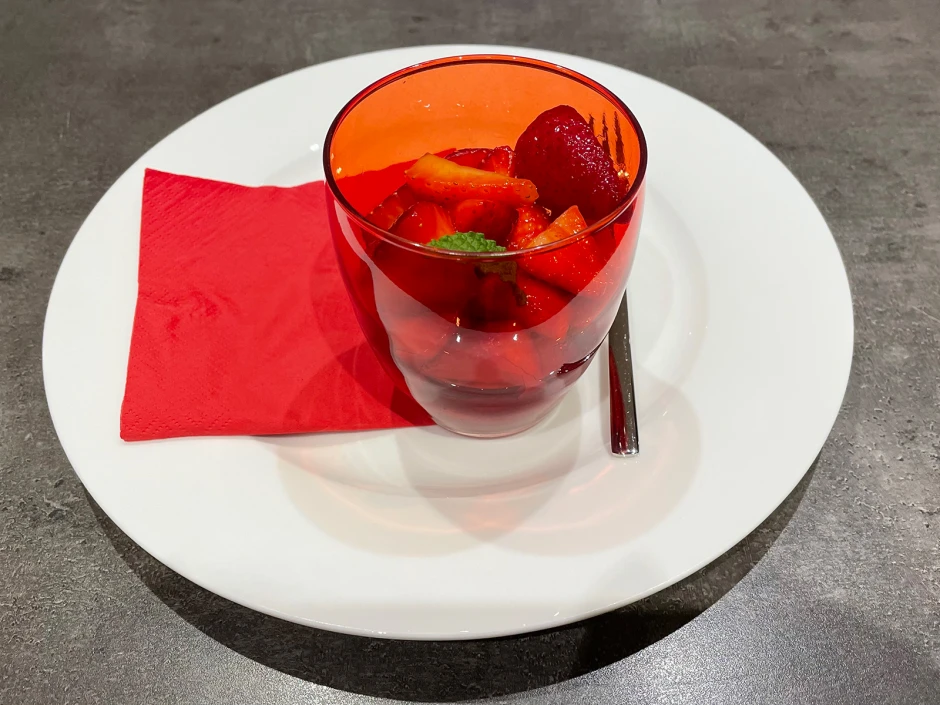 Marinierte Erdbeeren