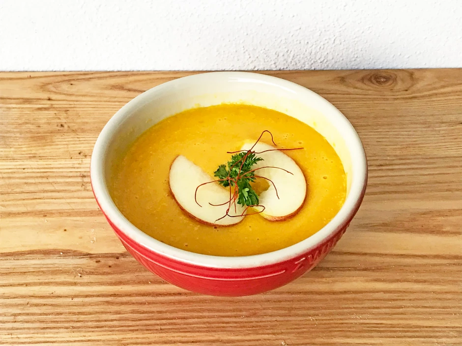 Apfel-Kürbis-Suppe