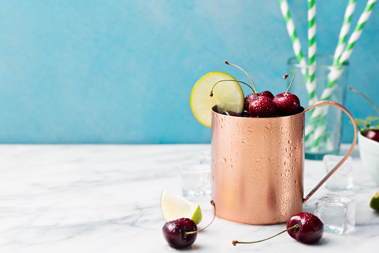 Cherry Moscow Mule