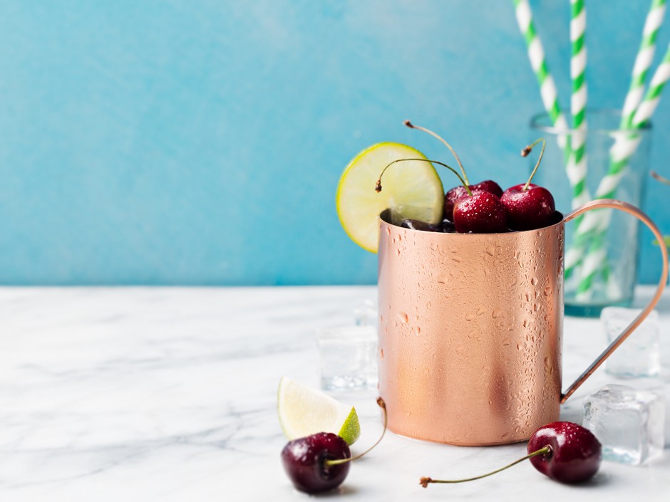 Cherry Moscow Mule